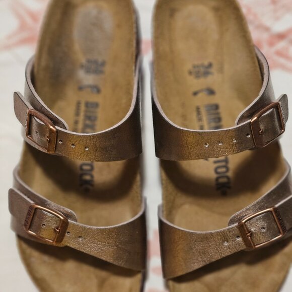 BIRKENSTOCK- Sydney-Birko-Flor - Graceful Taupe- VERY GENTLY USED - Picture 5 of 6
